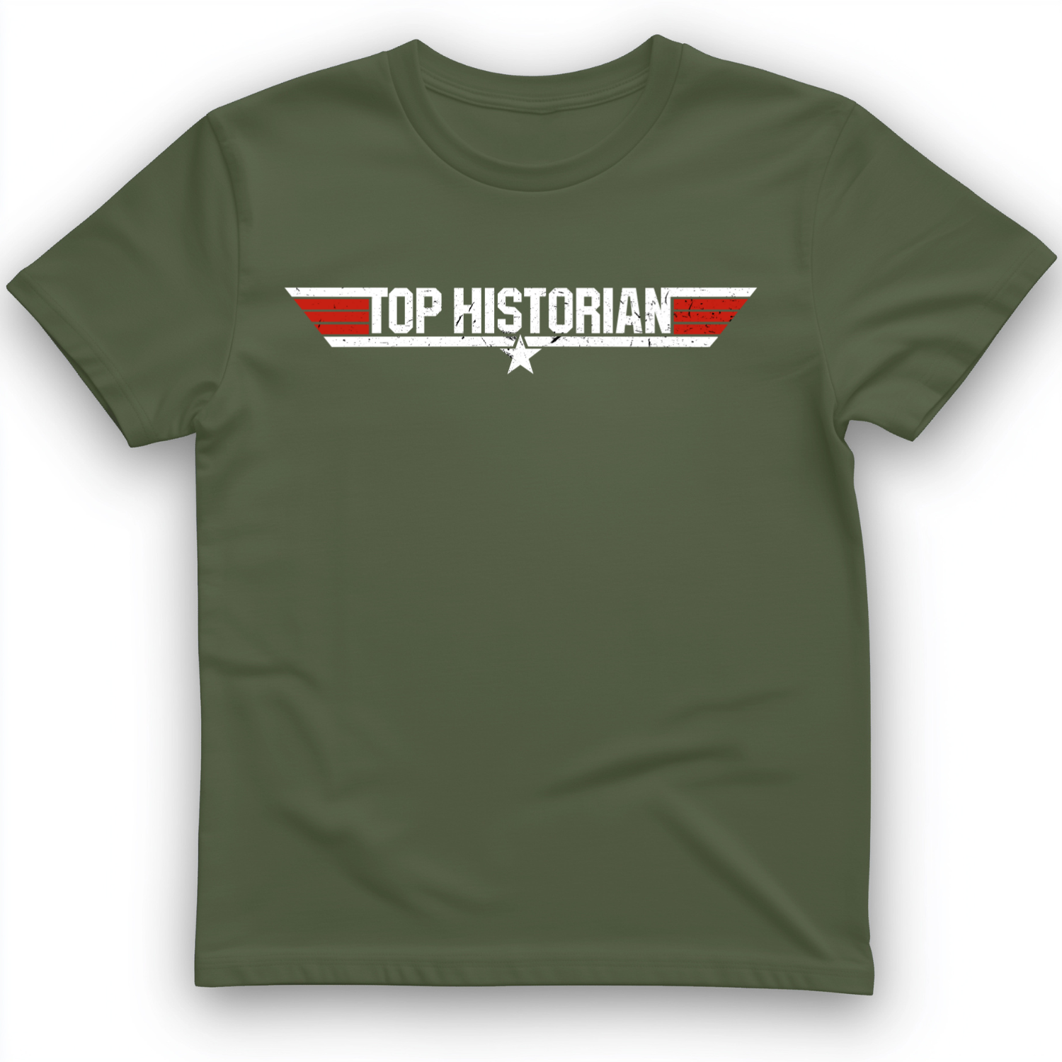 Top Historian T-Shirt Military Green / S