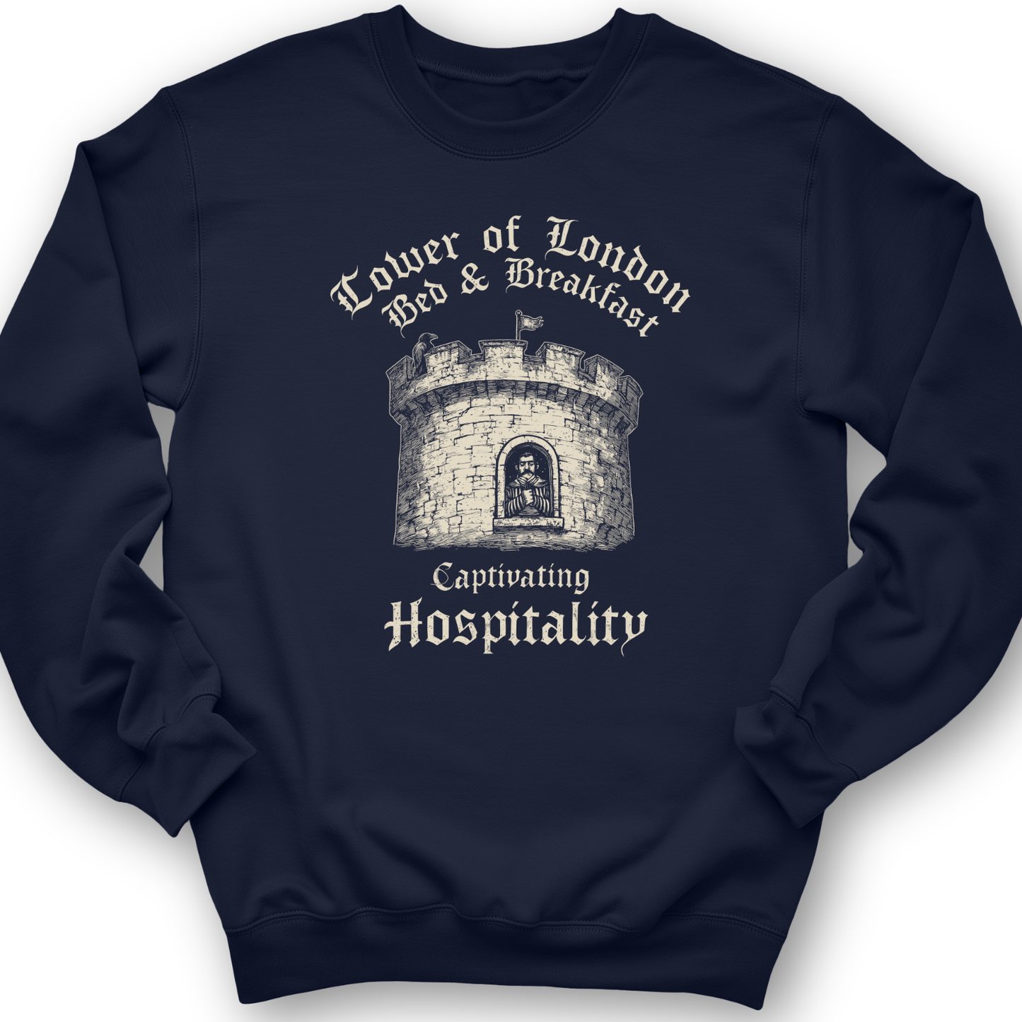 Tower of London Crewneck Navy / S