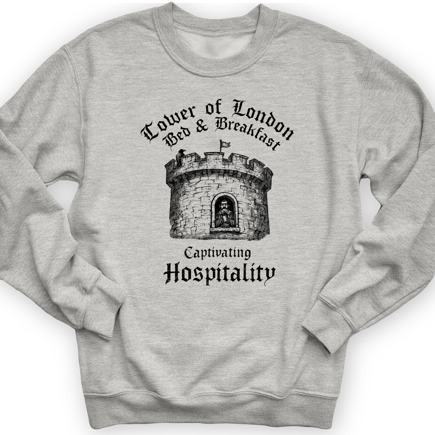 Tower of London Crewneck Sport Grey / S