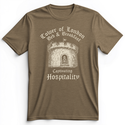 Tower of London Premium Tee Heather Olive / S