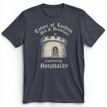 Tower of London Premium Tee Heather Navy / S