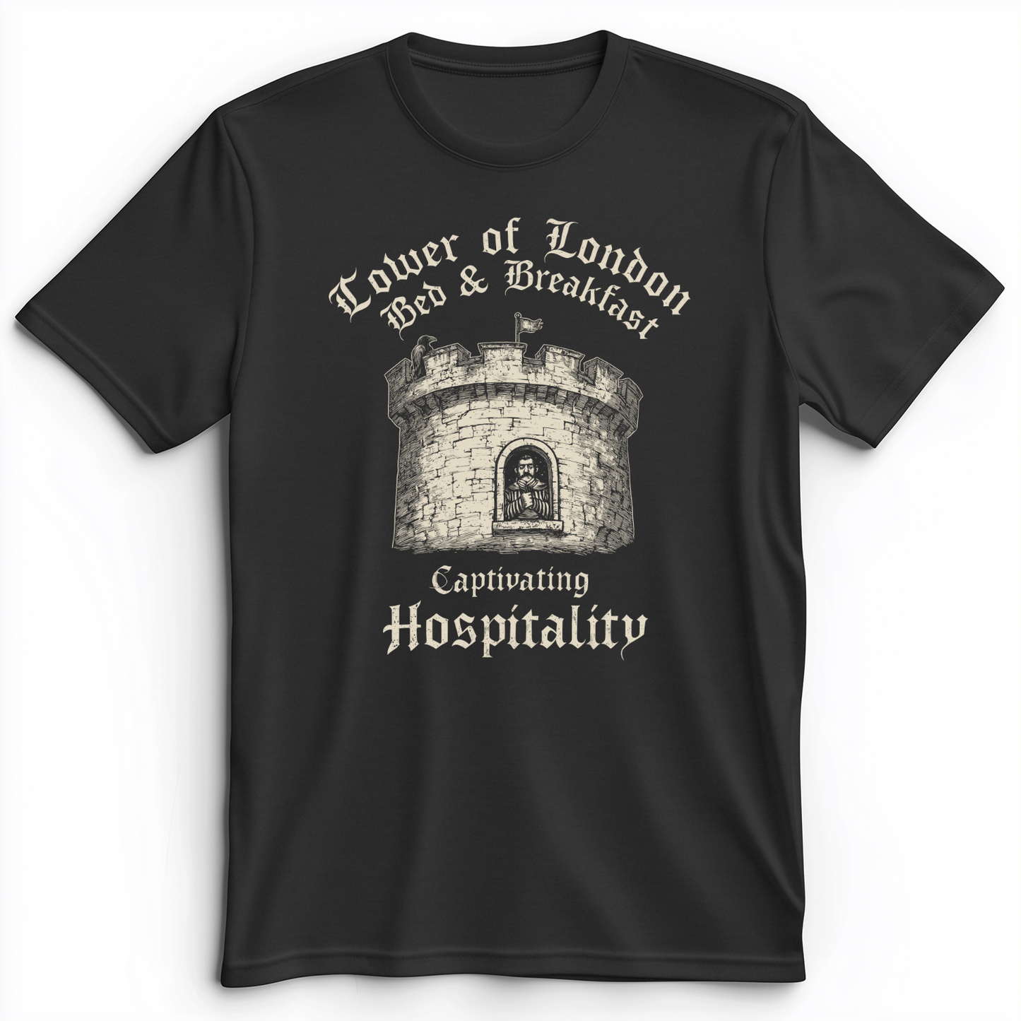 Tower of London Premium Tee Dark Grey Heather / S