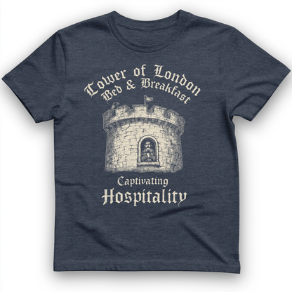 Tower of London T-Shirt Heather Navy / S