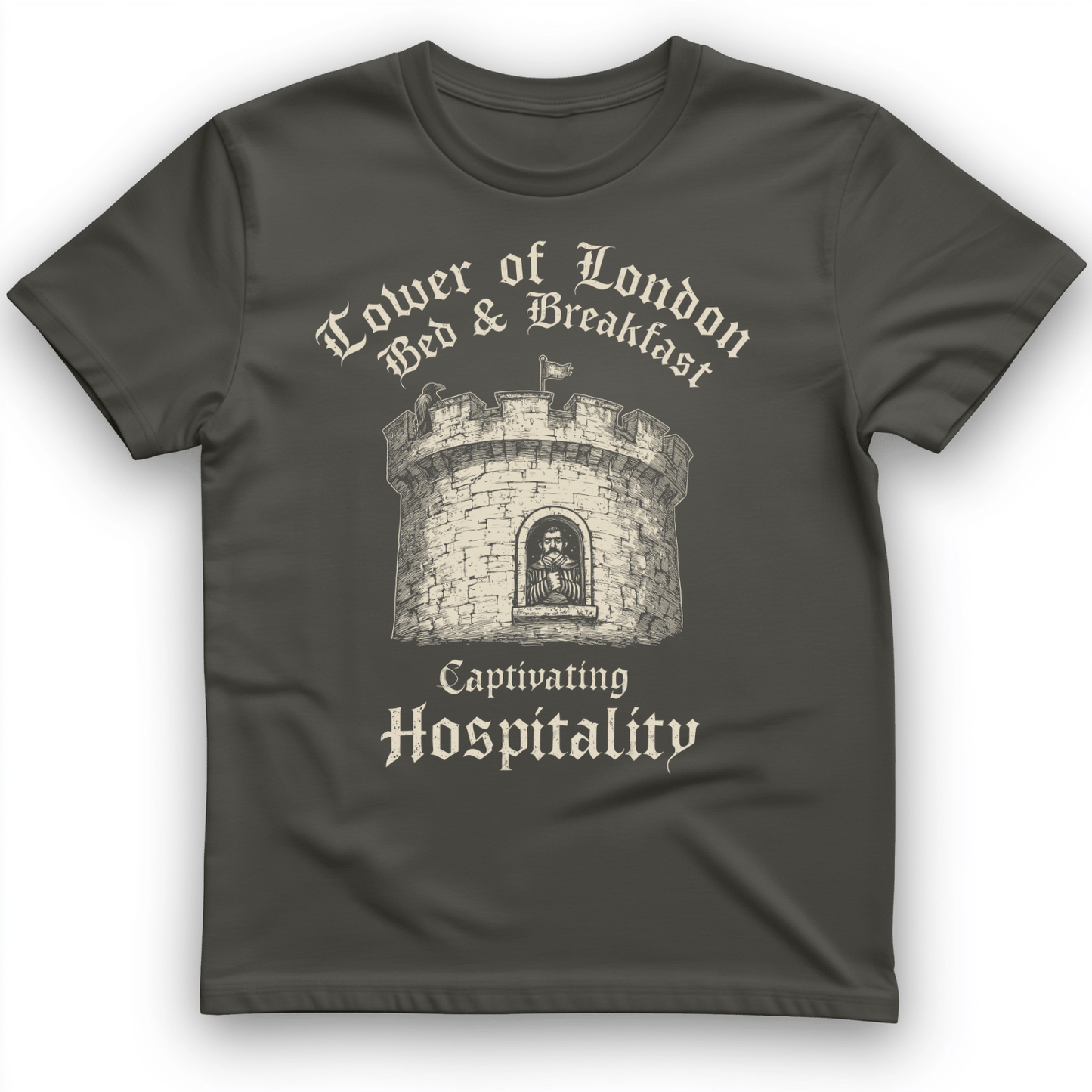 Tower of London T-Shirt Charcoal / S