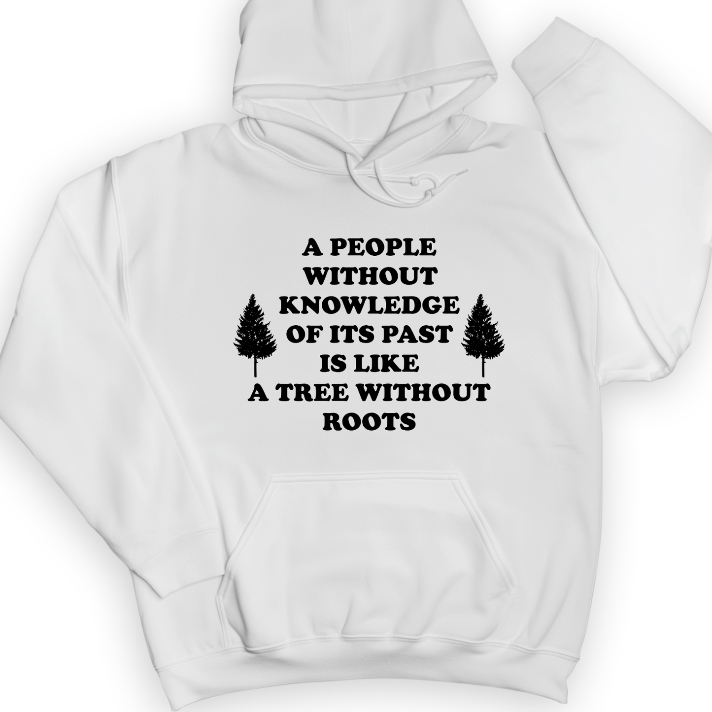 Tree Without Roots Hoodie White / S