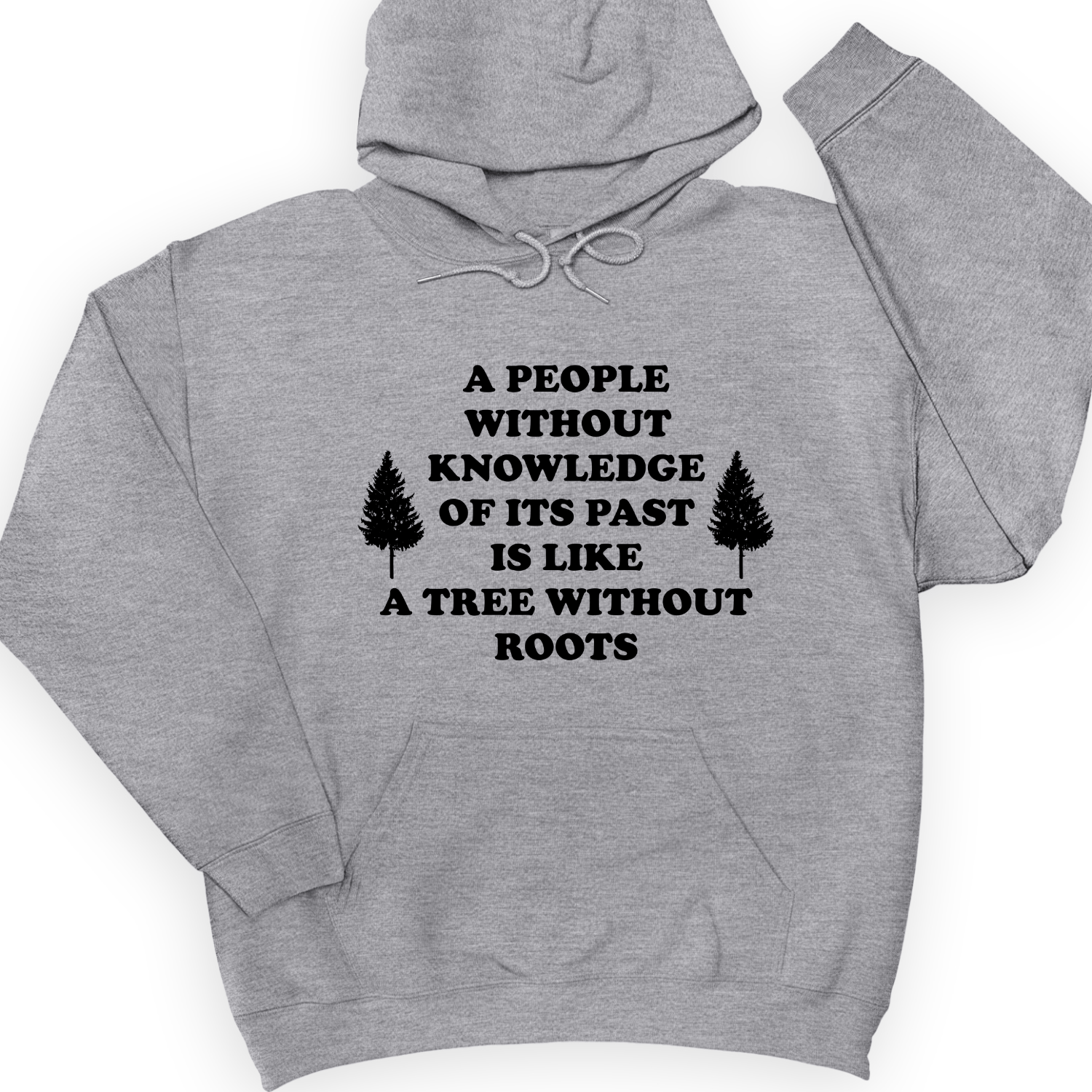 Tree Without Roots Hoodie Sport Grey / S