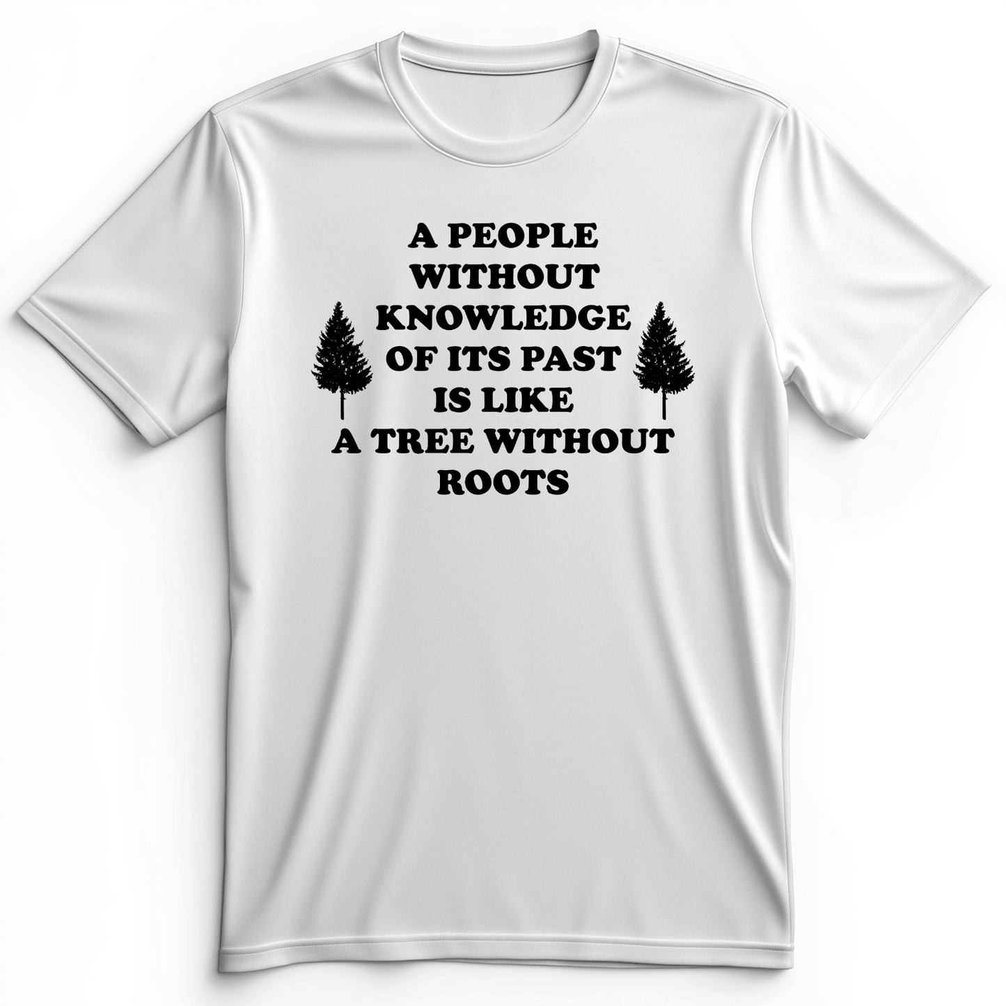 Tree Without Roots Premium Tee White / S