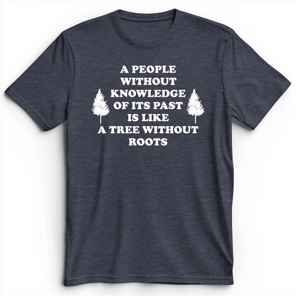 Tree Without Roots Premium Tee Heather Navy / S
