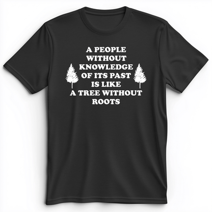 Tree Without Roots Premium Tee Dark Grey Heather / S