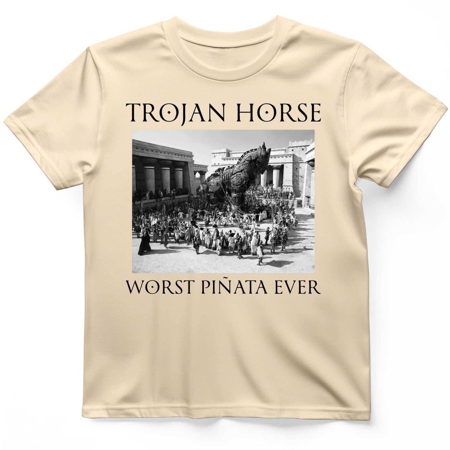 Trojan Horse Pinata Premium Tee Natural / S