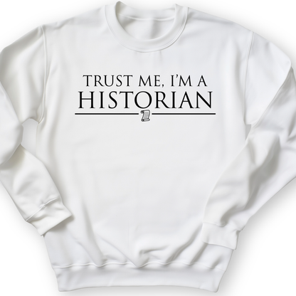 Trust Me Crewneck White / S