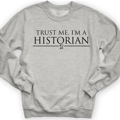 Trust Me Crewneck Sport Grey / S