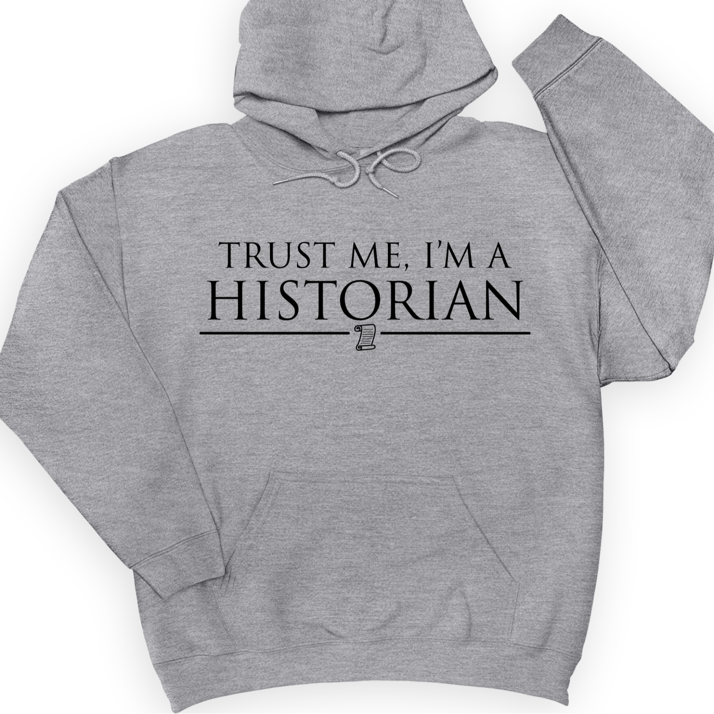 Trust Me Hoodie Sport Grey / S