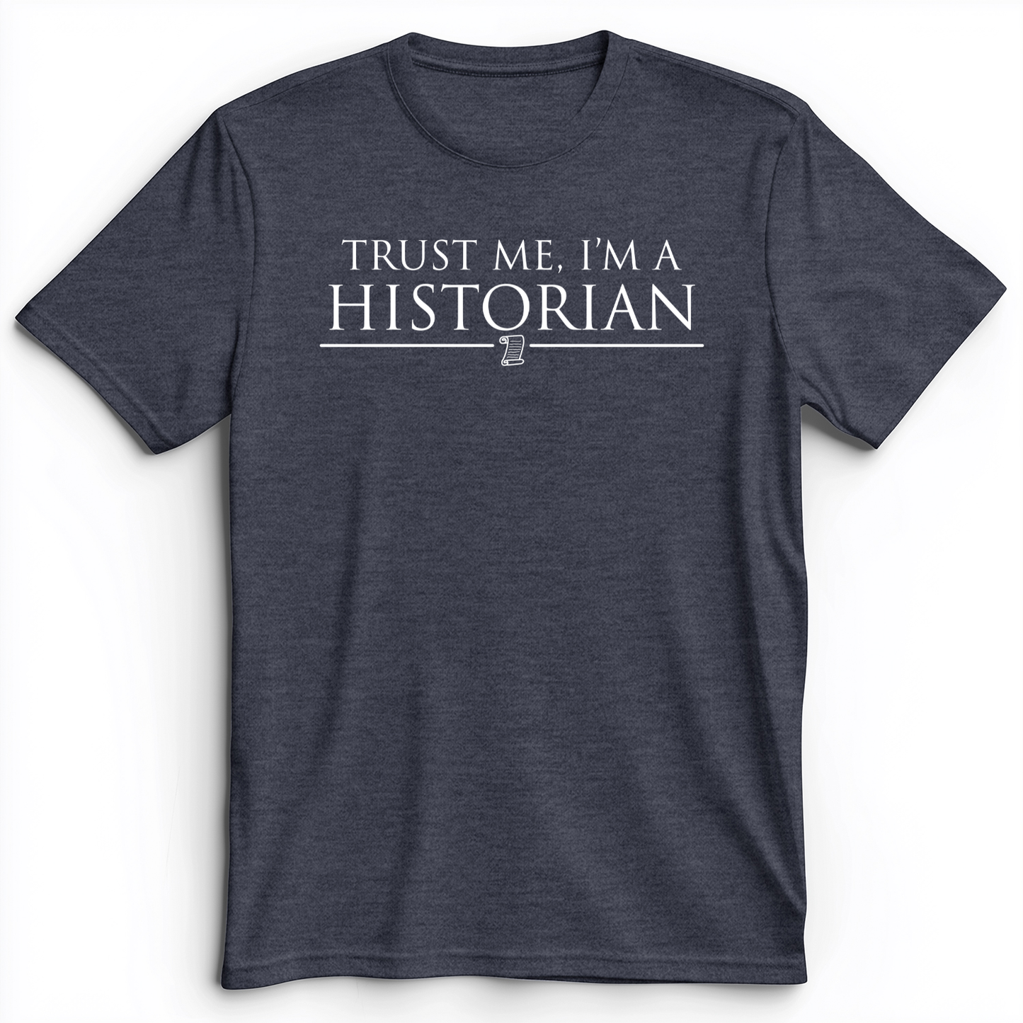 Trust Me Premium Tee Heather Navy / S