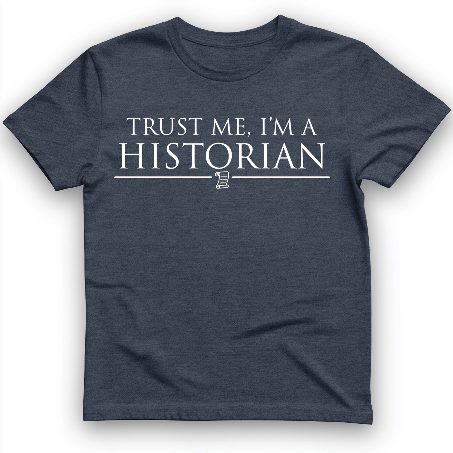 Trust Me T-Shirt Heather Navy / S