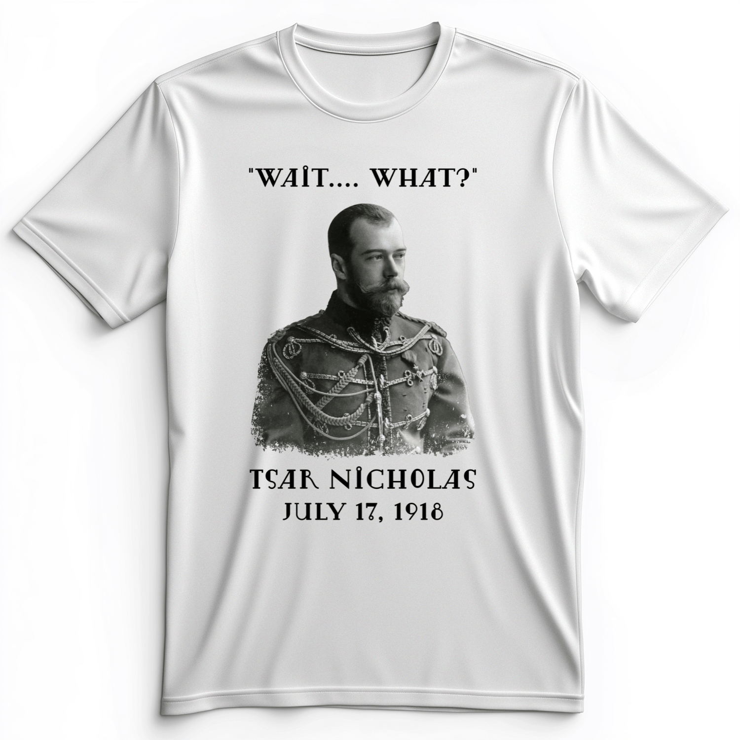 Tsar Nicholas II Premium Tee White / S