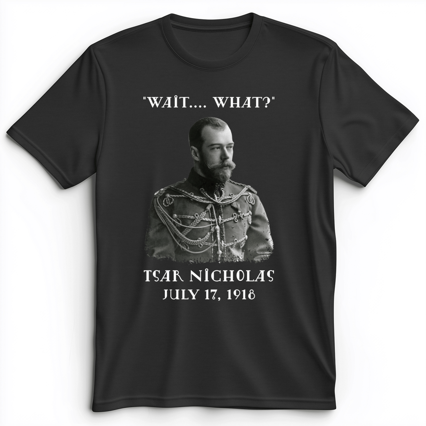 Tsar Nicholas II Premium Tee Dark Grey Heather / S