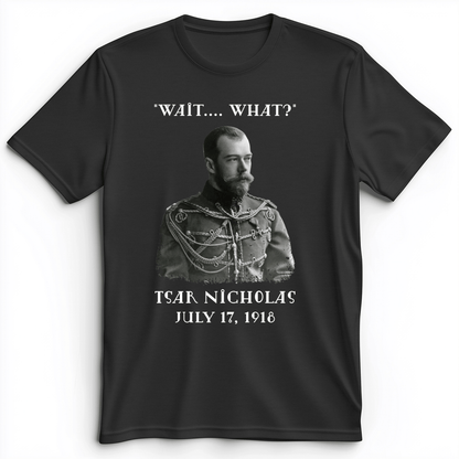 Tsar Nicholas II Premium Tee Dark Grey Heather / S