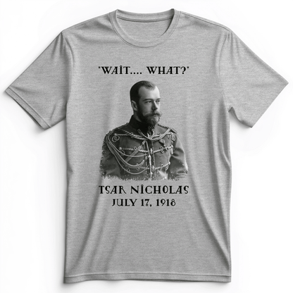 Tsar Nicholas II Premium Tee Athletic Heather / S