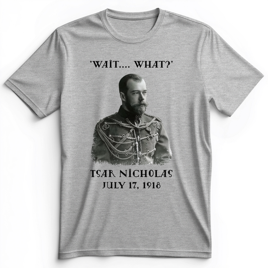 Tsar Nicholas II Premium Tee Athletic Heather / S