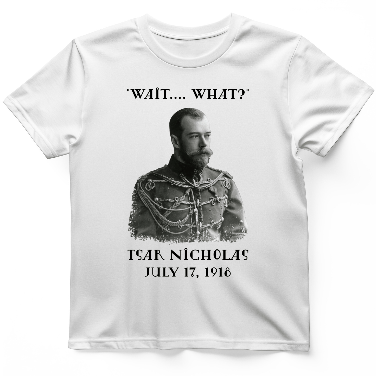 Tsar Nicholas II T-Shirt White / S