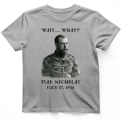 Tsar Nicholas II T-Shirt Sport Grey / S