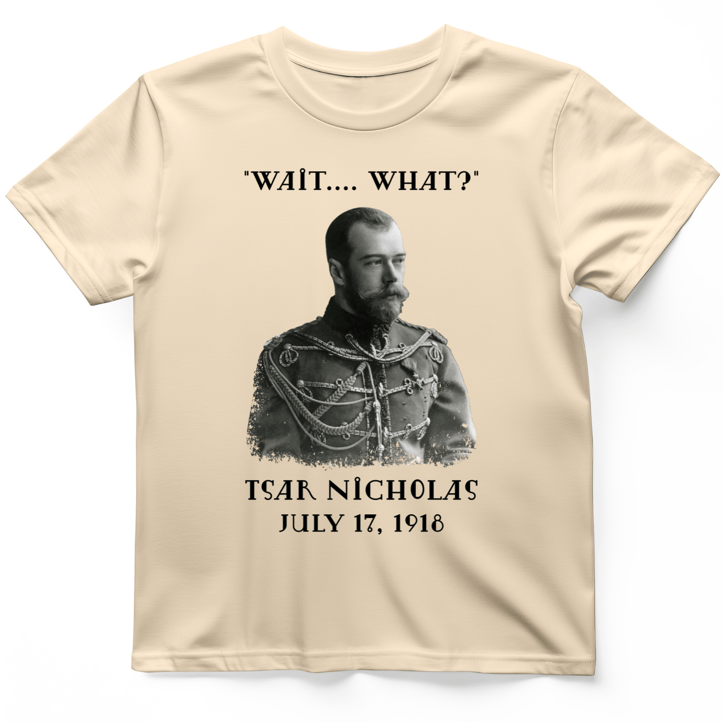 Tsar Nicholas II T-Shirt Natural / S