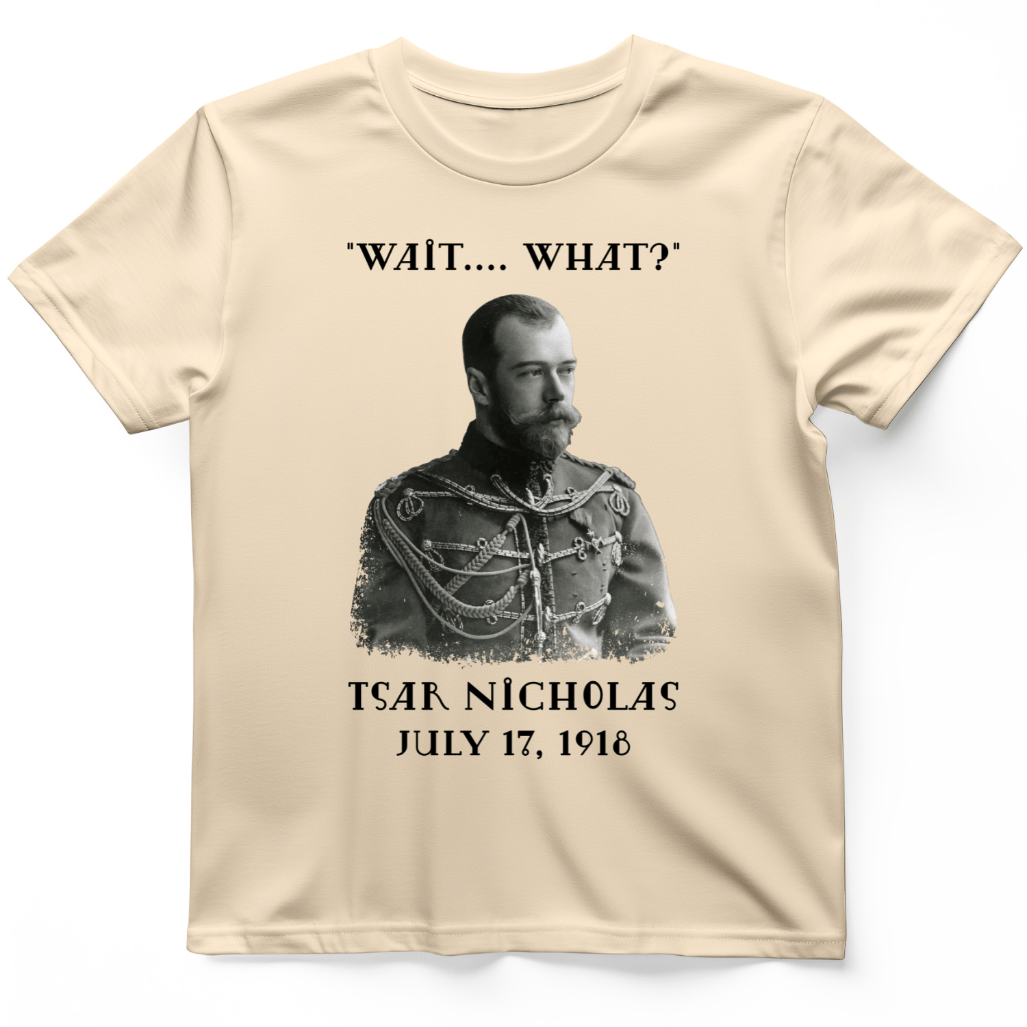 Tsar Nicholas II T-Shirt Natural / S