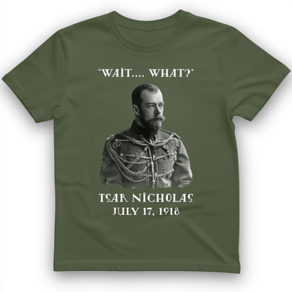 Tsar Nicholas II T-Shirt Military Green / S