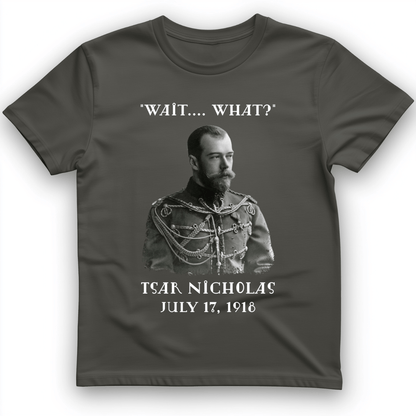 Tsar Nicholas II T-Shirt Charcoal / S