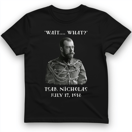 Tsar Nicholas II T-Shirt Black / S