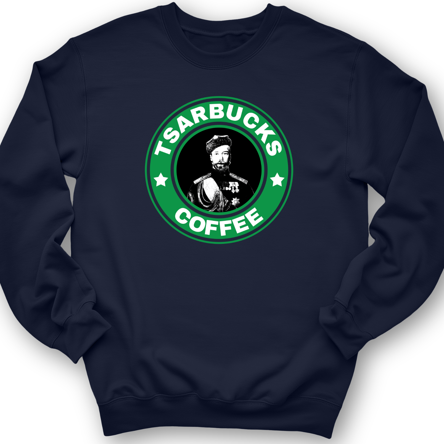 Tsarbucks Crewneck Navy / S