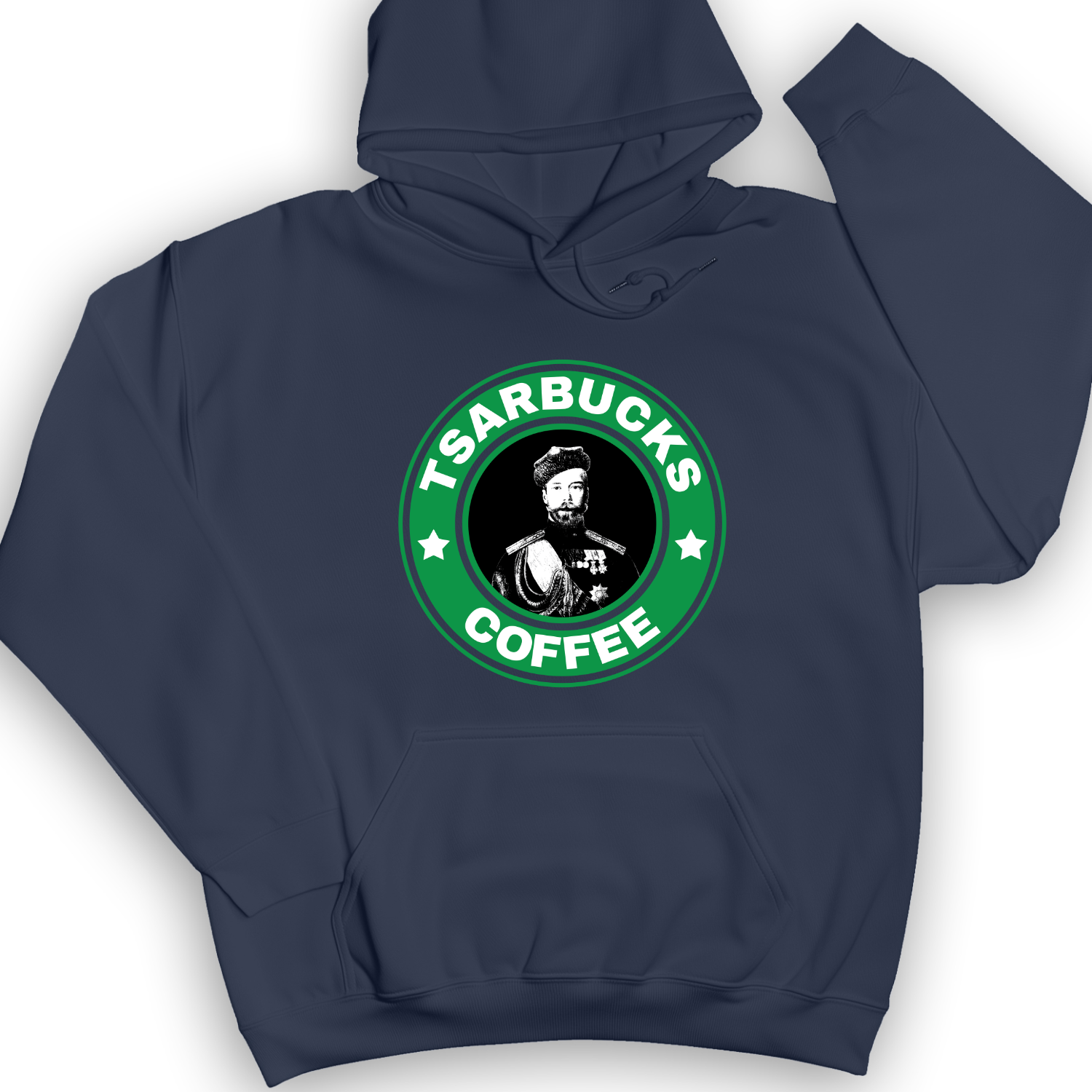Tsarbucks Hoodie Navy / S