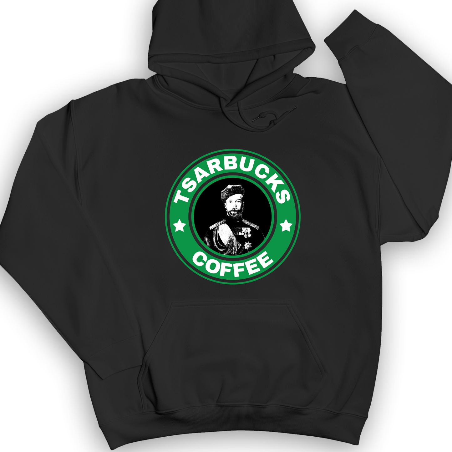 Tsarbucks Hoodie Black / S