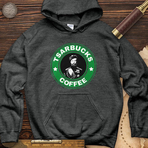 Tsarbucks Hoodie Dark Heather / S