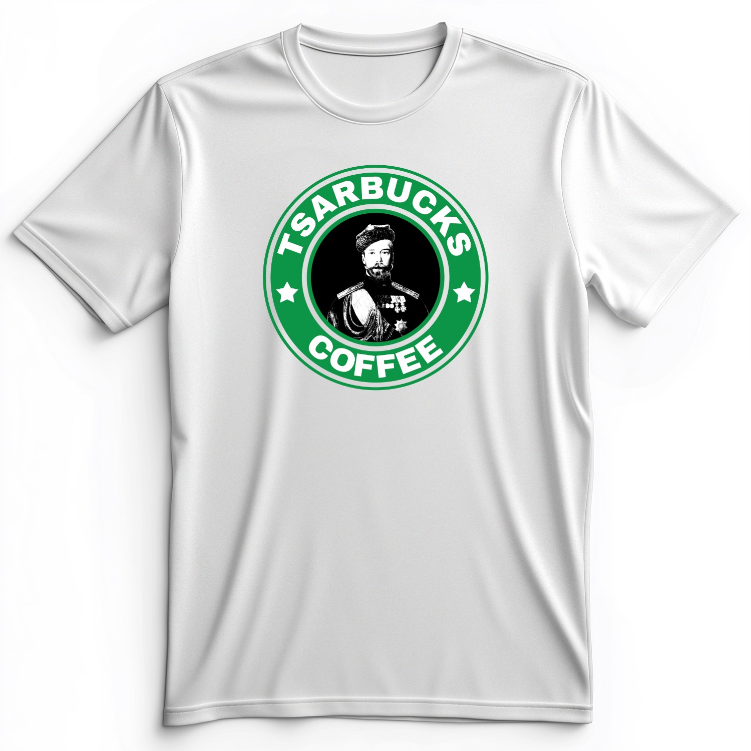 Tsarbucks Premium Tee White / S