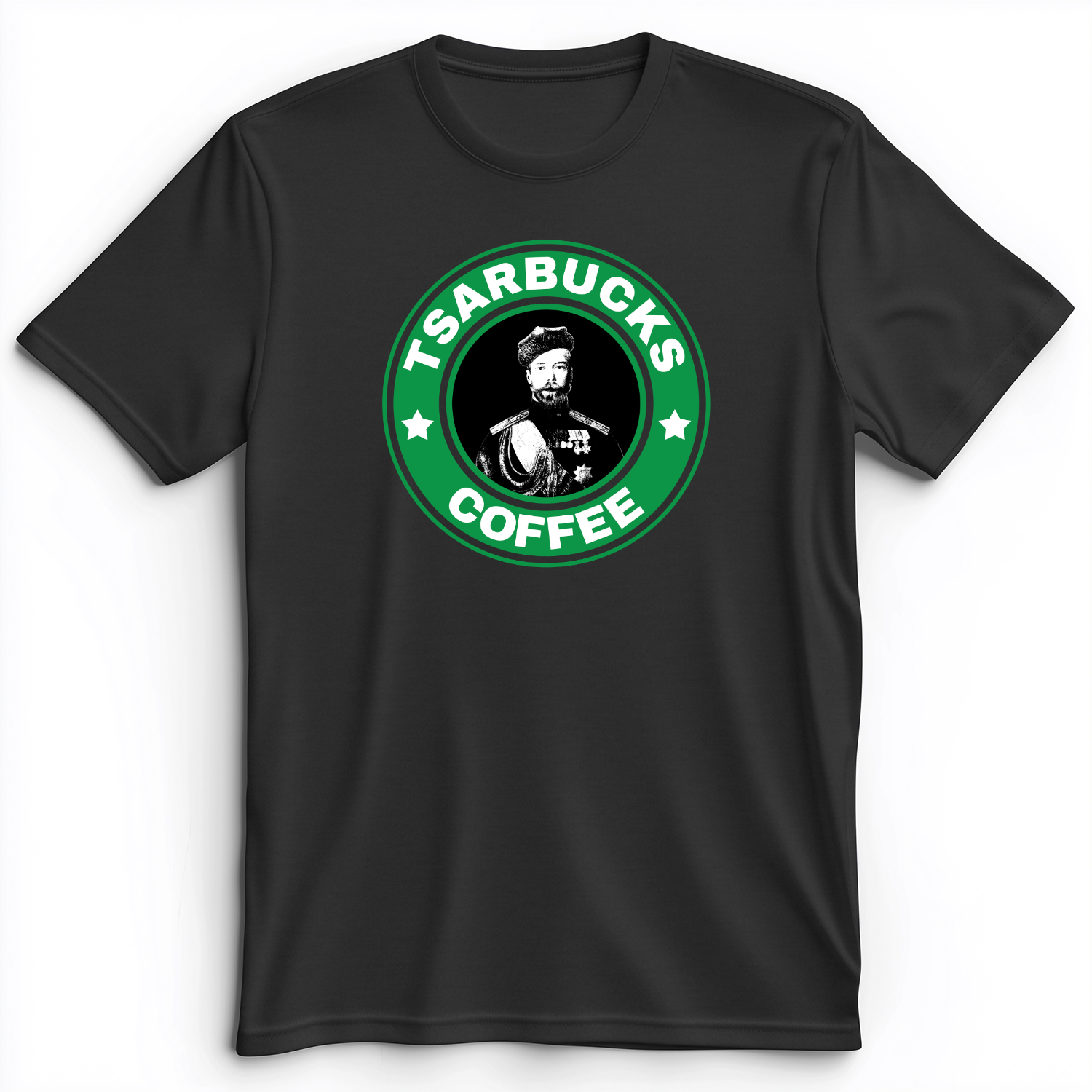 Tsarbucks Premium Tee Dark Grey Heather / S