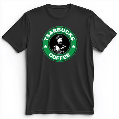 Tsarbucks Premium Tee Dark Grey Heather / S