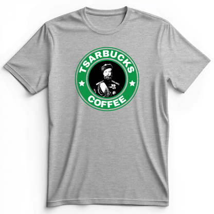 Tsarbucks Premium Tee Athletic Heather / S