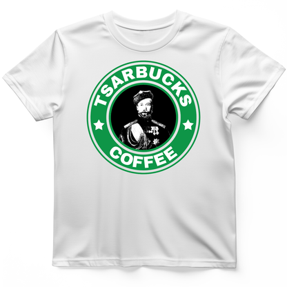 Tsarbucks T-Shirt White / S