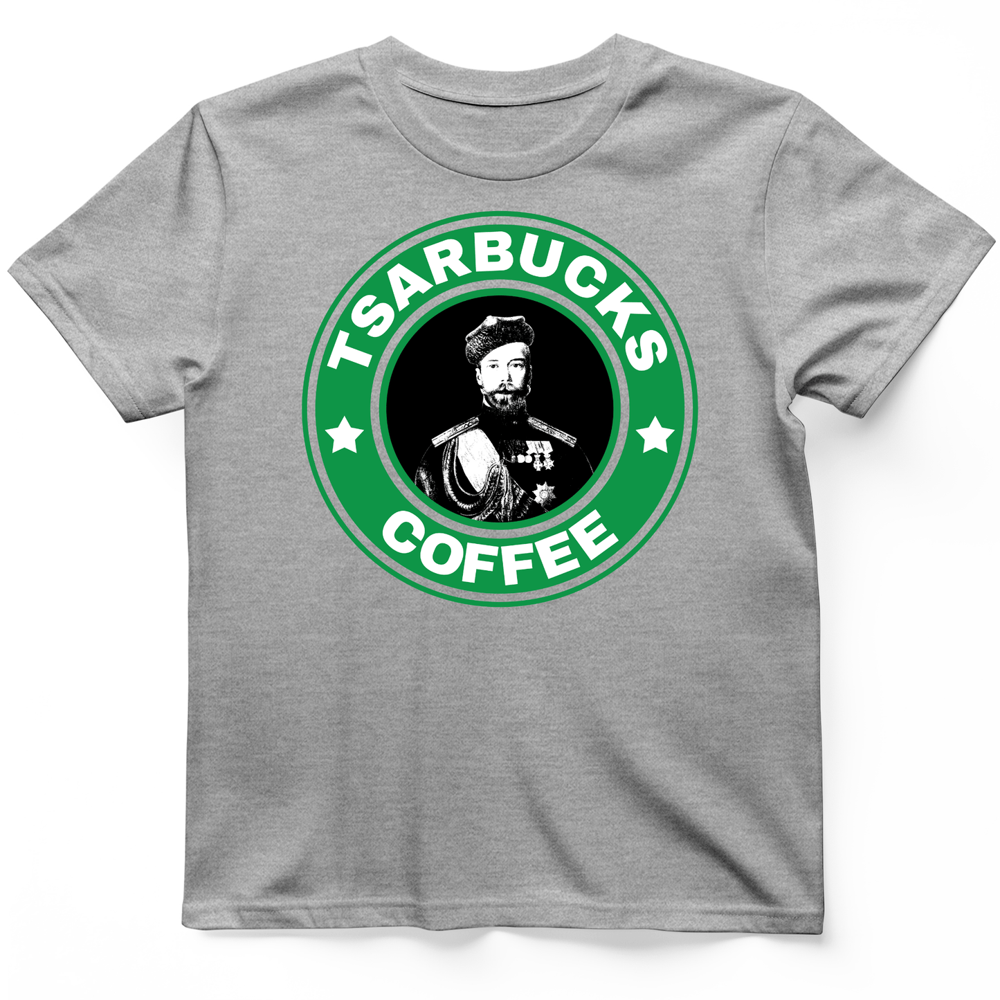 Tsarbucks T-Shirt Sport Grey / S