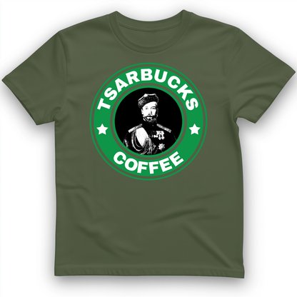 Tsarbucks T-Shirt Military Green / S