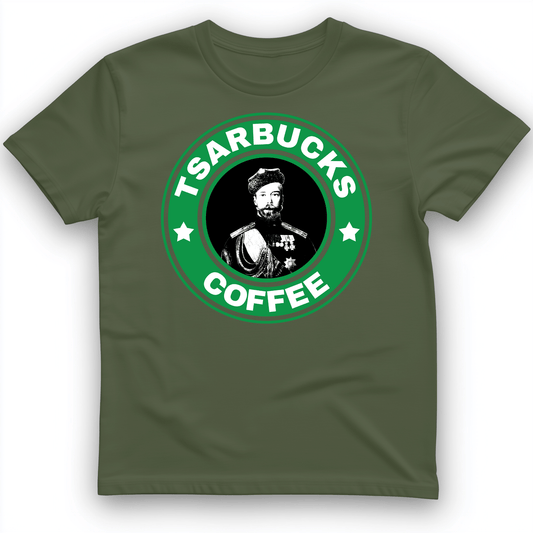 Tsarbucks T-Shirt Military Green / S