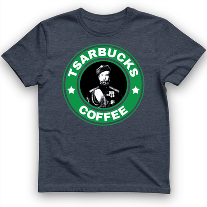 Tsarbucks T-Shirt Heather Navy / S