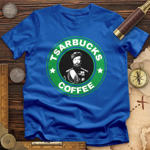 Tsarbucks T-Shirt Royal / S