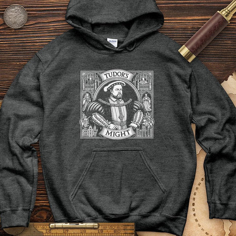 Tudor Might Hoodie Dark Heather / S