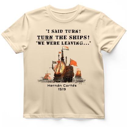 Turn The Ships T-Shirt Natural / S