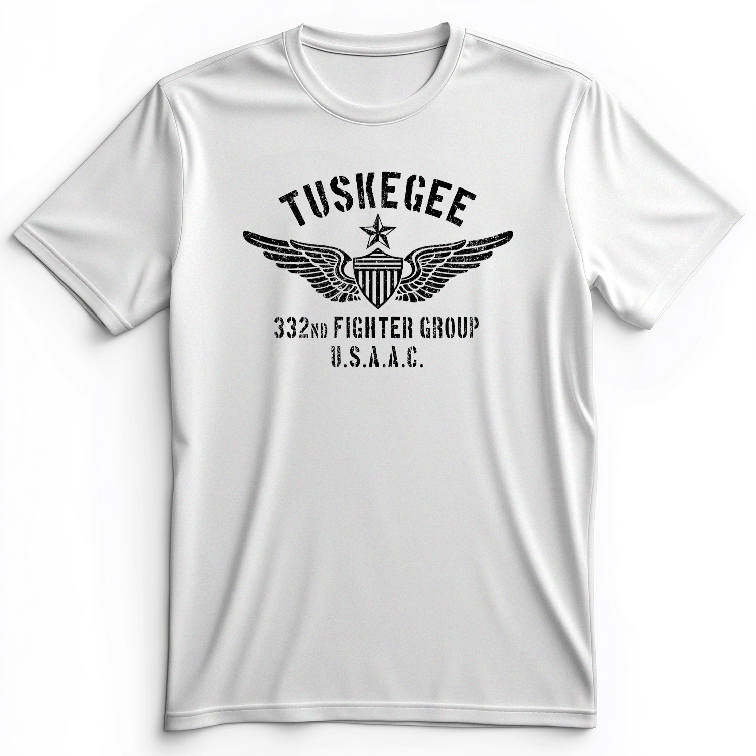 Tuskegee 332 Fighter Group Premium Tee White / S