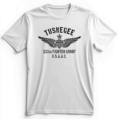 Tuskegee 332 Fighter Group Premium Tee White / S