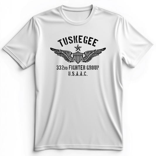 Tuskegee 332 Fighter Group Premium Tee White / S